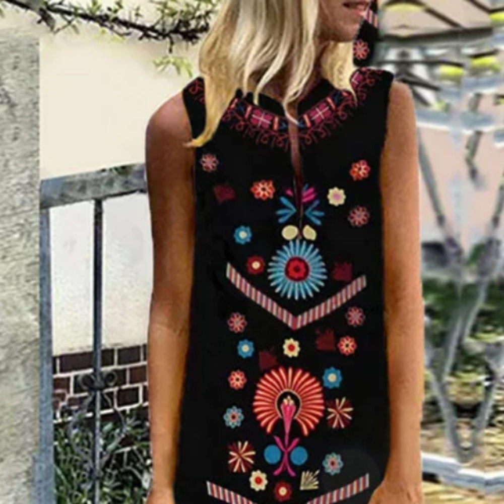 CLEARANCE 🌞Boho-Chic Casual Party Maxi Dress - Picture 2 of 8
